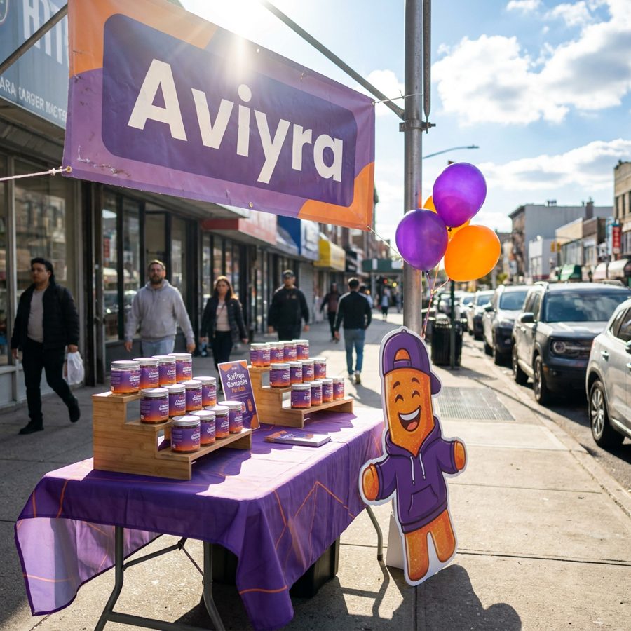Aviyra brand stall