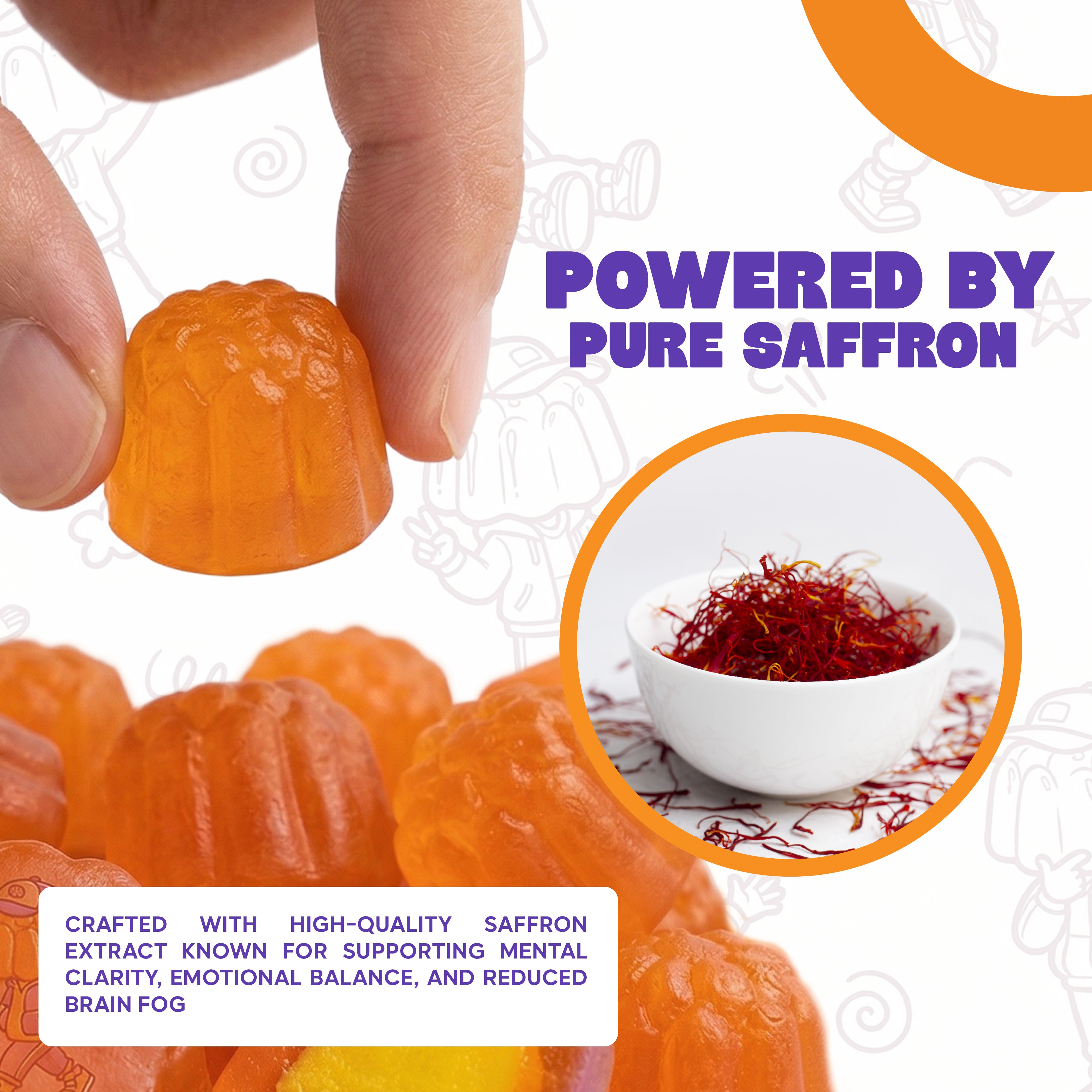 Powered by Pure Saffron